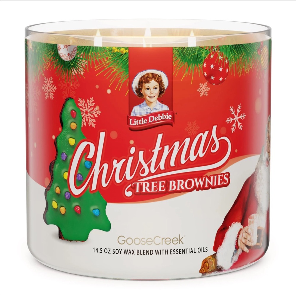 Goose Creek Little Debbie Cake Scented Candle 14.5 oz NEW Pillsbury Cinn Roll - Picture 3 of 6